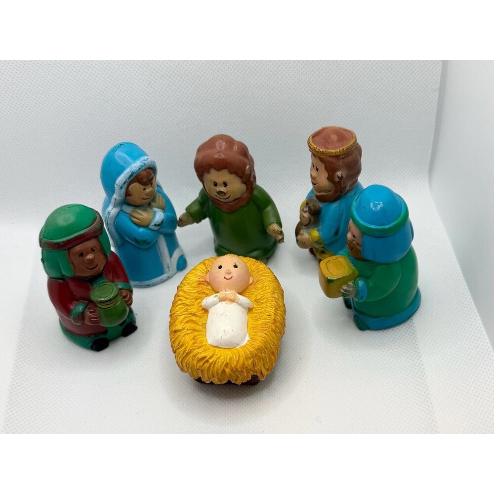 Oriental Trading Company Nativity Scene Children's Figurines Set